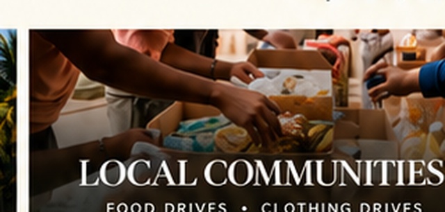 LOCAL COMMUNITIES outreach